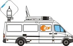 [PreDes] Mercedes Benz Debuts Van - Zweites Deutsche Fernsehen-52纸模网 - 海量纸模型图纸下载