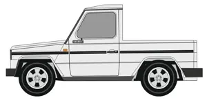 [PreDes] Mercedes Benz G Pickup-52纸模网 - 海量纸模型图纸下载