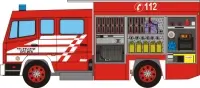 [PreDes] Mercedes Benz Hilfeleistungslöschfahrzeug HLF 16/12 Bremen Fire-52纸模网 - 海量纸模型图纸下载
