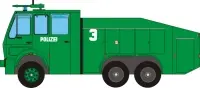 [PreDes] Mercedes Benz SK Wasserwerfer Bremen Police-52纸模网 - 海量纸模型图纸下载