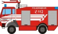 [PreDes] Mercedes Benz Tanklöschfahrzeug TLF 24/50 Bremen Fire-52纸模网 - 海量纸模型图纸下载