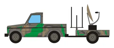 [PreDes] Mercedes G SAT-52纸模网 - 海量纸模型图纸下载