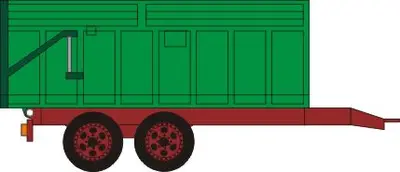 [PreDes] Muldenkipper-52纸模网 - 海量纸模型图纸下载