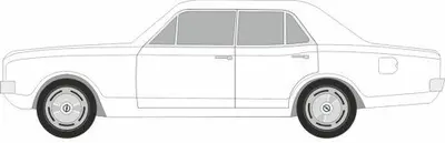 [PreDes] Opel Rekord C-52纸模网 - 海量纸模型图纸下载