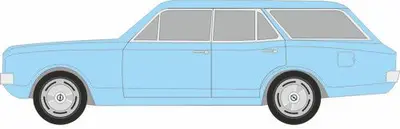 [PreDes] Opel Rekord C-52纸模网 - 海量纸模型图纸下载