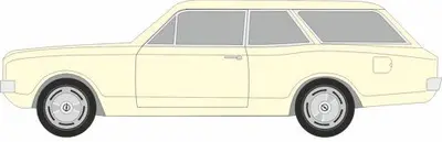 [PreDes] Opel Rekord C-52纸模网 - 海量纸模型图纸下载
