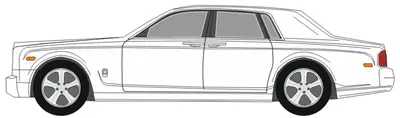 [PreDes] Rolls-Royce Phantom-52纸模网 - 海量纸模型图纸下载