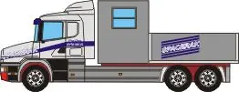 [PreDes] Scania 124L 3-achs-52纸模网 - 海量纸模型图纸下载