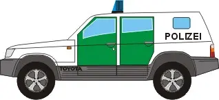 [PreDes] Toyota Bundesbank Police-52纸模网 - 海量纸模型图纸下载