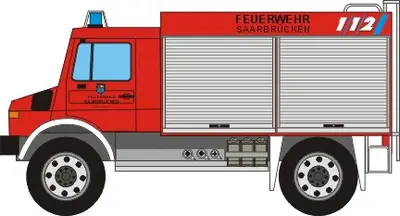 [PreDes] Unimog GER Fire-52纸模网 - 海量纸模型图纸下载