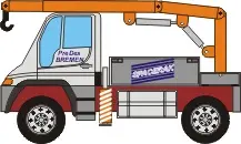 [PreDes] Unimog U 400 Kran-52纸模网 - 海量纸模型图纸下载