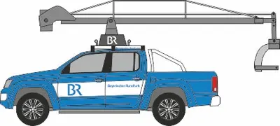 [PreDes] VW Amarok Cam - Bayrischer Rundfunk (Eberhofer Produktion)-52纸模网 - 海量纸模型图纸下载
