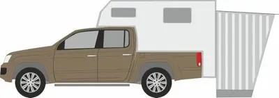 [PreDes] VW Amarok Camper-52纸模网 - 海量纸模型图纸下载