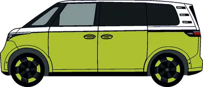 [PreDes] VW Buzz-52纸模网 - 海量纸模型图纸下载