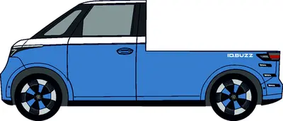 [PreDes] VW Buzz-52纸模网 - 海量纸模型图纸下载