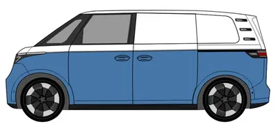 [PreDes] VW Buzz-52纸模网 - 海量纸模型图纸下载