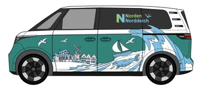 [PreDes] VW Buzz Norddeich-52纸模网 - 海量纸模型图纸下载