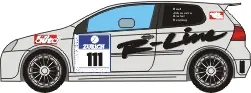 [PreDes] VW Gold-52纸模网 - 海量纸模型图纸下载