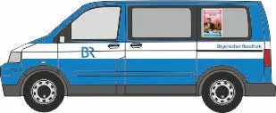 [PreDes] VW Multivan TDI - Bayrischer Rundfunk (Eberhofer Produktion)-52纸模网 - 海量纸模型图纸下载