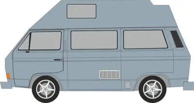 [PreDes] VW T3 Camper-52纸模网 - 海量纸模型图纸下载