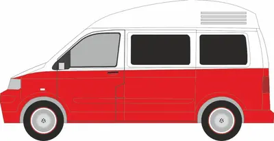 [PreDes] VW T5-52纸模网 - 海量纸模型图纸下载