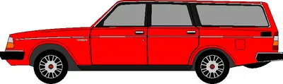 [PreDes] Volvo 240-52纸模网 - 海量纸模型图纸下载