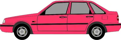 [PreDes] Volvo 440 GLT-52纸模网 - 海量纸模型图纸下载