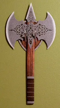 [Ray O’Bannon] Battle Axe-52纸模网 - 海量纸模型图纸下载