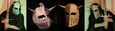 [Ray O’Bannon] Medieval Helmets-52纸模网 - 海量纸模型图纸下载
