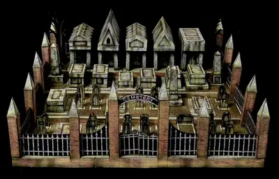 [Ray O’Bannon] RavensBlight Cemetery-52纸模网 - 海量纸模型图纸下载