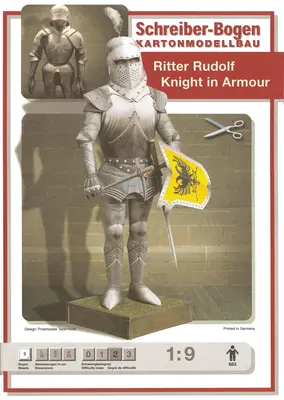[Schreiber-Bogen 683] Ritter Rudolf-52纸模网 - 海量纸模型图纸下载