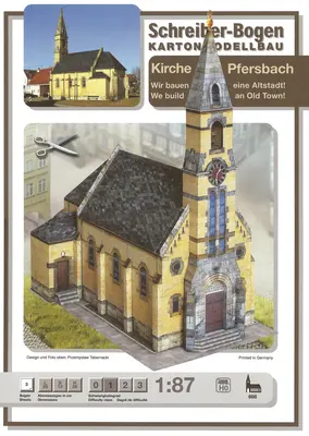 [Schreiber-Bogen 686] Kirche Pfersbach-52纸模网 - 海量纸模型图纸下载