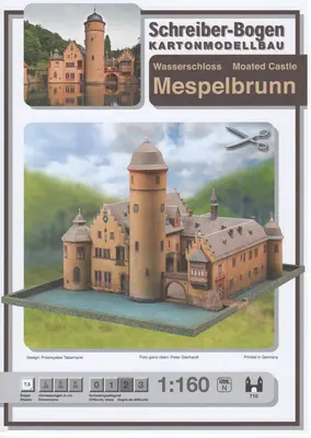 [Schreiber-Bogen 710] Mespelbrunn-52纸模网 - 海量纸模型图纸下载