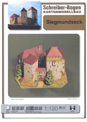[Schreiber-Bogen 71211] Siegmundseck-52纸模网 - 海量纸模型图纸下载