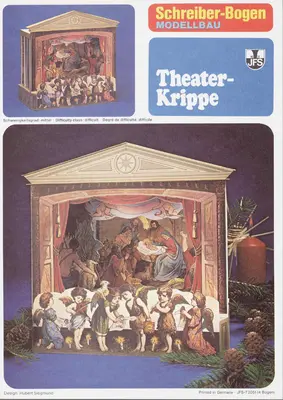 [Schreiber-Bogen 72051] Theater-Krippe-52纸模网 - 海量纸模型图纸下载