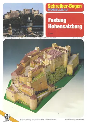 [Schreiber-Bogen 72419] Hohensalzburg-52纸模网 - 海量纸模型图纸下载