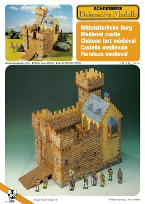 [Schreiber-Bogen 72424] Medieval Castle-52纸模网 - 海量纸模型图纸下载