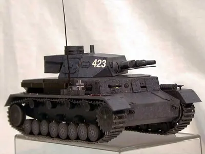 [i-cardtanks] Pz.kpfw. IV ausf. D-52纸模网 - 海量纸模型图纸下载