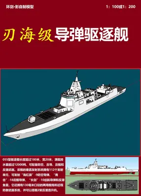 [光环·剑影] Type 055-52纸模网 - 海量纸模型图纸下载