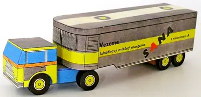 [ABC 1965-05] Tahac Skoda 706, Chladirensky Vlek-52纸模网 - 海量纸模型图纸下载