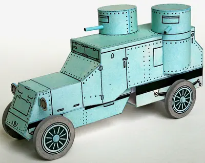 [ABC 1967-05] Armored Car-52纸模网 - 海量纸模型图纸下载