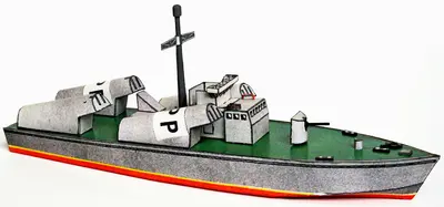 [ABC 1967-09] Rocket Boat-52纸模网 - 海量纸模型图纸下载