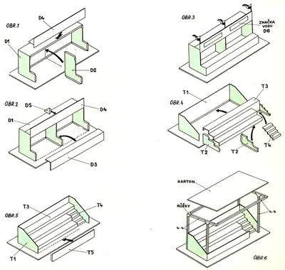 [ABC 1967-21] Slot Car Track Accessories-52纸模网 - 海量纸模型图纸下载