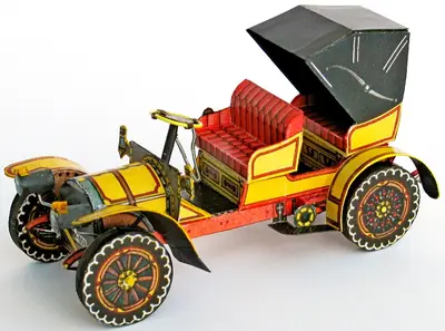 [ABC 1969-07] Mercedes Simplex 1904-52纸模网 - 海量纸模型图纸下载