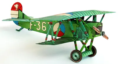 [ABC 1969-24] Fokker D.VII-52纸模网 - 海量纸模型图纸下载