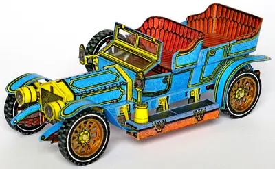[ABC 1970-03] Veteran Car Rolls-Royce 1907-52纸模网 - 海量纸模型图纸下载