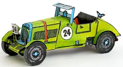 [ABC 1971-02] Veteran Car Lea-Francis Coventry 1928-52纸模网 - 海量纸模型图纸下载