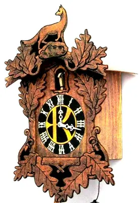 [ABC 1971-14] Cuckoo Clock-52纸模网 - 海量纸模型图纸下载