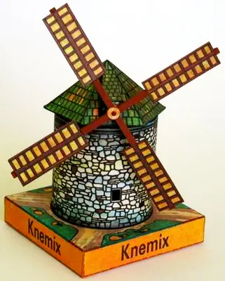 [ABC 1972-04] Czech Windmill-52纸模网 - 海量纸模型图纸下载