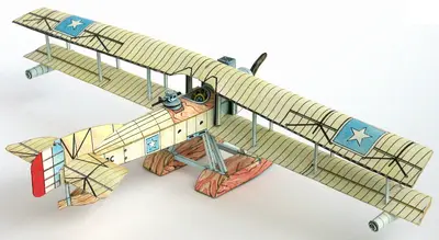 [ABC 1972-04] Short - Historic Military Aircraft - Seaplane-52纸模网 - 海量纸模型图纸下载